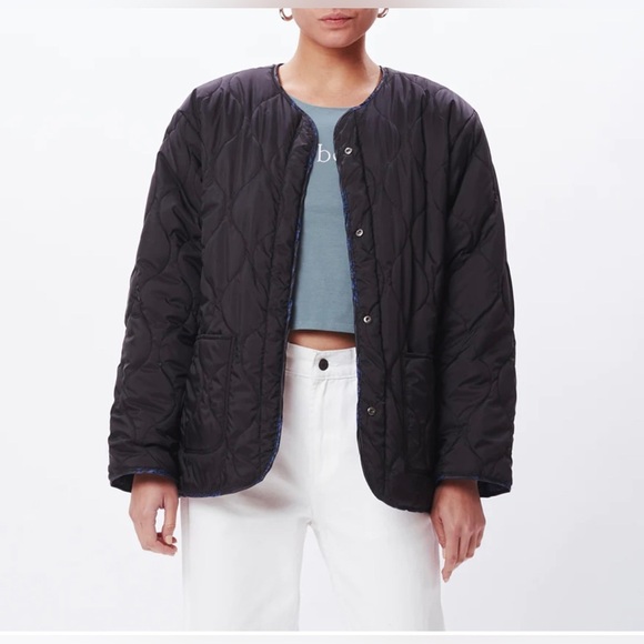 NEW OBEY - Reversible Tile Lined Lightweight Jacket - Picture 2 of 15